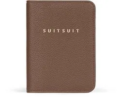 SUITSUIT Fab Seventies - Paspoort hoesje - Paspoorthouder en kaarthouder vrouwen - Rawhide