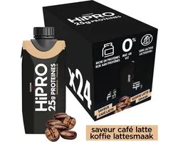 Danone HiPRO Eiwitshake – Koffie – 25g Proteïne – 24 x 330ml – Lactosevrij
