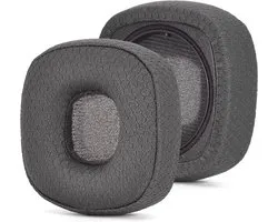 Coussins d'oreilles de rechange pour casques Marshall Major III/IV/V ANC, mousse de haute qualité avec tissu mesh, brun, confortable et durable