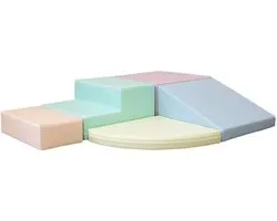 Ensemble de blocs de mousse Iglu | pastels | 5 pièces