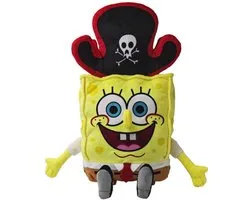 Spongebob Squarepants Piraat Pluche Knuffel 40 cm - Speelgoed Knuffels voor Kinderen Jongens Meisjes - Spongebob Plush Toy