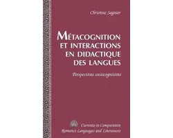 Métacognition et interactions en didactique des langues