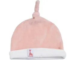 Sophie de giraf babymutsje - roze - 1-3 Maanden