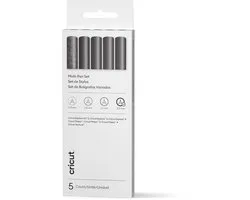 Cricut Explore/Maker Pennen van meerdere diktes – Zwart (5 stuks)