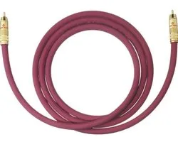 Oehlbach NF 214 Sub Subwoofer-cinchkabel - 8 Meter - Bordeaux Rood