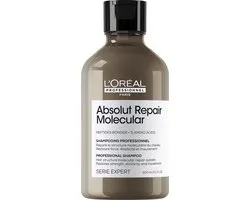 L’Oréal Professionnel Absolut Repair Molecular Shampoo - Voor beschadigd haar - Rijke, herstellende formula – 300ml