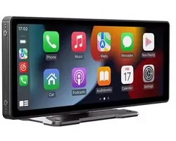 Carplay - Carplay Scherm - Apple Carplay - Android Auto - Touchscreen - Inclusief Achteruitrijcamera - 10 Inch - Zwart