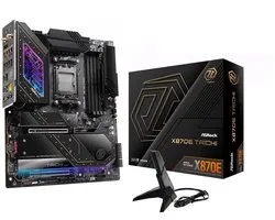 AsRock X870E Taichi - Moederbord - ATX - AMD X870 - Socket AM5 - DDR5 - USB 4 - Wi-Fi 7 - Realtek Audio