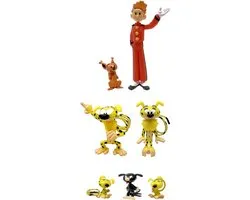 Plastoy Marsupilami Mini Figure 7-Pack Characters 4 - 10 cm Mini-Figuur