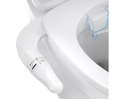 WRISIN Série 5 - Accessoire bidet ultra-mince – Deux modes de lavage et pression d'eau réglable