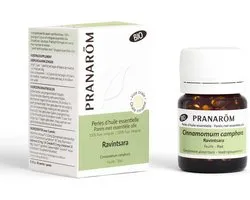 Pranarom - Perles d'Huile Essentielle de Ravintsara - Bio - 60 Perles
