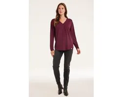 DIDI Dames Loose tee Cindy Windsor wine maat 44