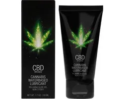 CBD Cannabis Waterbased Lubricant - 50 ml