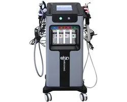 Hydradermabrasie Gezichtsverzorging – Ultrasone Reiniging – Skin Care Apparaat – Gezichtsreiniger – EMS Gezichtslift – 10-in-1 Multifunctioneel – Warmte- en Koudetherapie