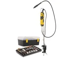 Powerplus - Jaune - POWX1326 - Brossé - Outil multifonction rotatif - 160W - 226 acc.