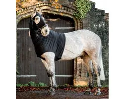 Horseware Rambo Slinky Hood M: dekenmaat 6'0–6'3 / 130–140 cm Zwart
