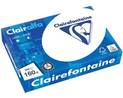 Clairefontaine Clairalfa presentatiepapier - A4 - 160 gram - pak van 250 vel