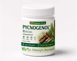 Pycnogenol® 100 mg – 90 Vegan Capsules | Frans Zeedennenschors Extract | Gestandaardiseerd OPC Extract | Vegan Voedingssupplement