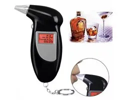 Digitale alcoholtest - Alcoholtester - Blaastest - alcoholpromillage - Ademanalyse- Blaas test - Met extra mondstukjes - Met schermpje - CHPN