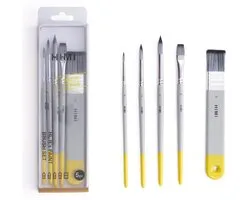HIMI - Aquarel en Gouache penselen - set van 5