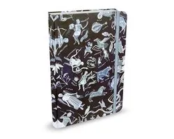 Peter Pauper compacte notitieboek - Constellations - met elastieksluiting - 13x18 cm