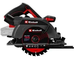 Scie circulaire V professionnelle Einhell TP-CS 18/165 Li BL Solo - Puissance Profondeur de coupe : 90°/45° : 44 mm - Batterie et chargeur non inclus