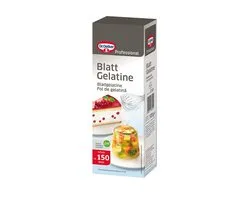 Dr. Oetker Professional Bladgelatine helder 500 gram