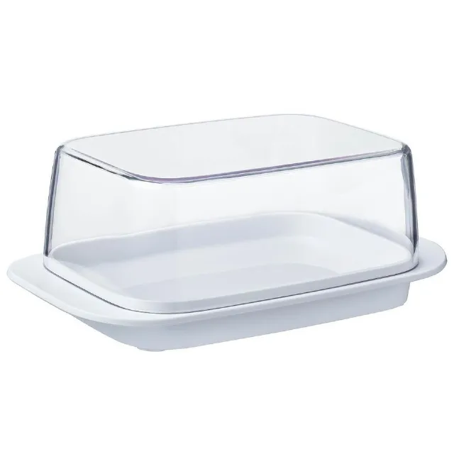 Mepal Butter Dish White Nordic Sage Green BPA Free 250ml Capacity