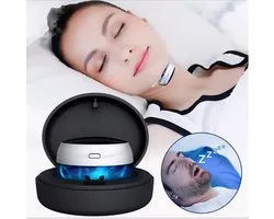 Appareil anti-ronflement intelligent – Stimulateur musculaire à double Pulse – Arrêt du ronflement et correction de la respiration – Soins de santé – Stoppez le ronflement, aide respiratoire, traitement du ronflement, prévention du ronflement