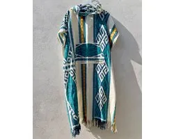 Surfendipity Santa Teresa - Surf poncho - Sauna poncho - Strand poncho - 100% katoen