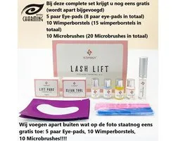 Lashlift set - 55 delige - Iconsign Upgraded Wimper Lifting Set - Uitgebreide Versie + Extra 10 eyepads (5 paar).  10 Wimperborsteltjes  10 Microbrushes- Lash Lift Set – Professionele Wimperlifting Set - Lash Lift - Lash Kit - Wimperserum