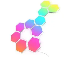 Govee hexagon wall panels RGBIC - 10 slimme lichtpanelen