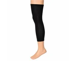 Ihle Universele Undersleeve voor Kniebraces - One size - Universeel - Zwart - 80cm