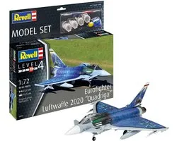 1:72 Revell 63843 Eurofighter "Luftwaffe 2020 Quadriga" - Model Set Plastic Modelbouwpakket