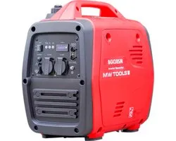 Geluidsarme benzine inverter generator 3,8 kW 230 V MW Tools BGI38SM