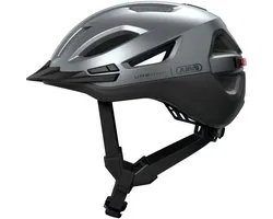 Fietshelm ABUS URBAN-I 4.0 ACE graphite silver XL - 60-64 cm - zilver - Geschikt voor gebruik op elektrische fietsen - stadsfietsen - 320 g