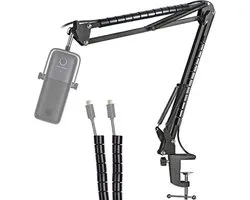 bras de microphone / Microphone Boom Arm Mic Stand Adjustable / Microphone Boom Arm Mic Stand Adjustable - pied de microphone