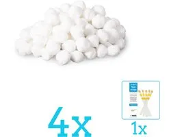 Intex - Filtermateriaal - Filterbollen 29045 - Geschikt voor Zandfilterpomp - Volumebundel - Filterbollen - 4-delig