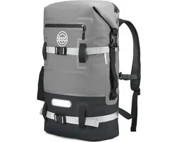 Waterproof Backpack - Dry Bag Rugzak - Waterdicht Spullen Houden - Roll-Top Sluiting - 30 Liter - Zwart