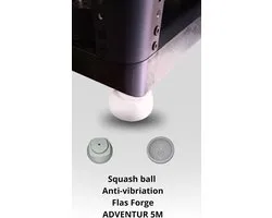 Houder voor Flashforge Adventurer 5M/Pro, set van 4, PLA-materiaal, verkrijgbaar in zwart, wit en lichtgrijs