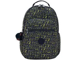 Kipling Seoul Lap Rugzak School - 15 laptopvak - lets play print