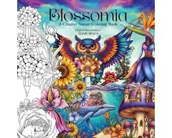 Blossomia. A Creative Nature Coloring. Regular Edition
