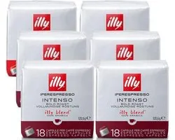 illy - Iperespresso - koffiecapsules - Intenso - 6 x 18 capsules