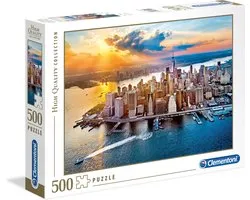 Clementoni - Puzzel - 500 Stukjes - New York - Puzzel Voor Volwassenen - High Quality Collection