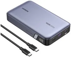 Ugreen – 20.000 mAh Version 2 – Powerbank – 100W PD – LED-display