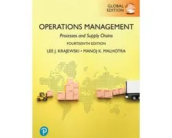 Operations Management: Processes and Supply Chains, Global Edition