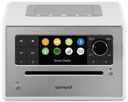Sonoro Elite 2025 Internet Radio met CD-Speler - Hoogglans wit