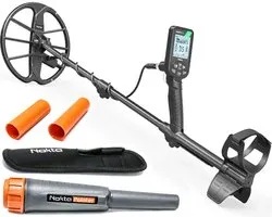 Détecteur de métaux Nokta Simplex Lite avec bobine de recherche de 28 cm et Pinpointer Nokta Pointer