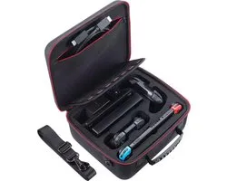 Case geschikt voor Nintendo Switch Accessoires en Switch OLED - Hard Case Hoes Tas Koffer Game Reistas - geschikt voor Console, Games en Controller / Joy Con