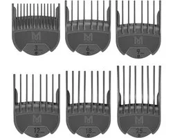 Wahl - Opzetkam Type 19 Set Plastic 1802 Nr. 1 t/m 4 + 6 + 8